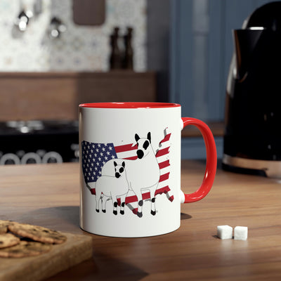 Two-Tone Coffee Mugs, 11oz
